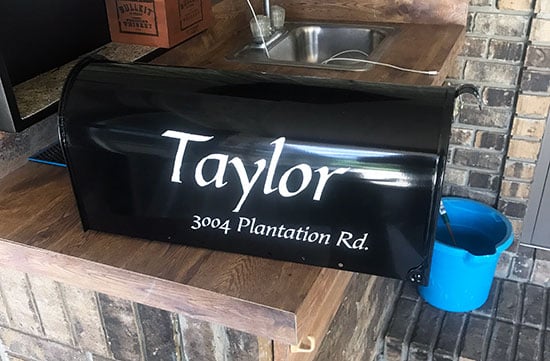 Custom Vinyl Lettering For Mailbox Custom Vinyl Lettering For Mailbox