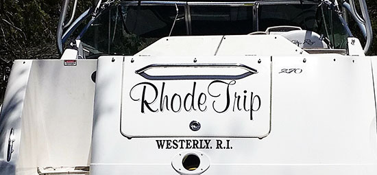 Custom Vinyl Boat Lettering Custom Vinyl Boat Lettering