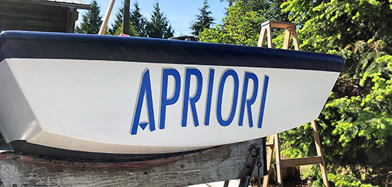 Custom Vinyl Boat Name Custom Vinyl Boat Name