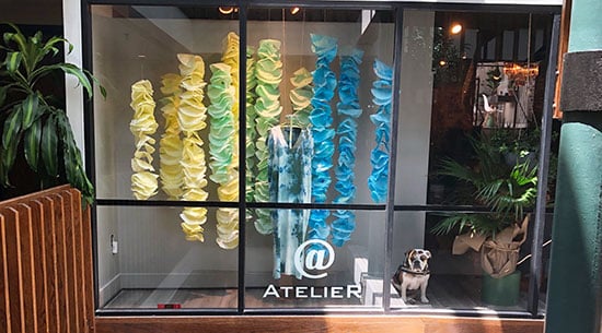 Submitted by: Stylists @ North, Alexandria, VA Custom Vinyl Lettering For Window