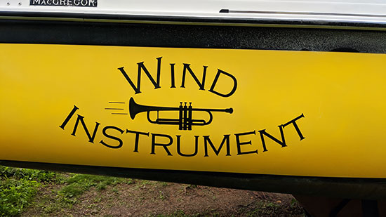 Custom Vinyl Boat Name Custom Vinyl Boat Name