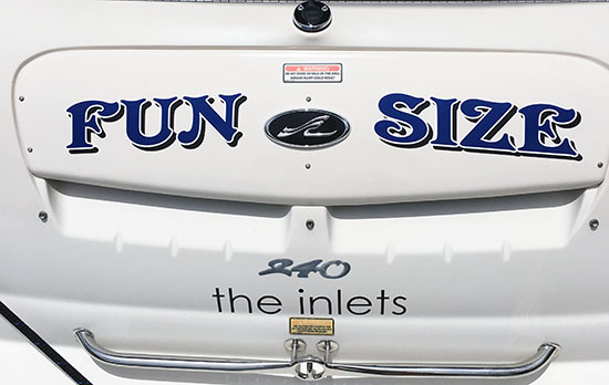 Custom Vinyl Boat Lettering Custom Vinyl Boat Lettering