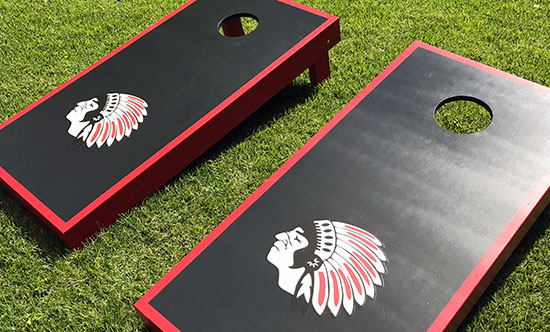Custom Vinyl Decals For Cornhole Boards Custom Vinyl Decals For Cornhole Boards
