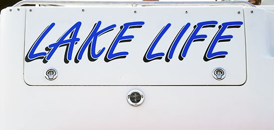 Custom Vinyl Boat Lettering Custom Vinyl Boat Lettering
