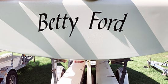 Custom Vinyl Lettering For Boat Name Custom Vinyl Lettering For Boat Name