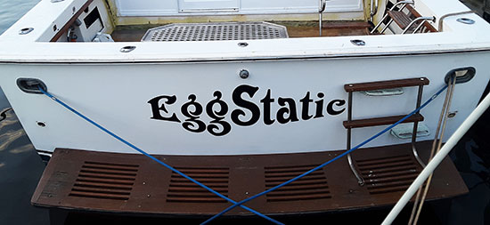 Custom Vinyl Boat Lettering Custom Vinyl Boat Lettering