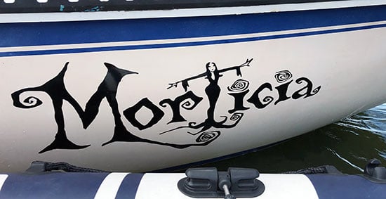 Custom Vinyl Boat Decal Custom Vinyl Boat Decal