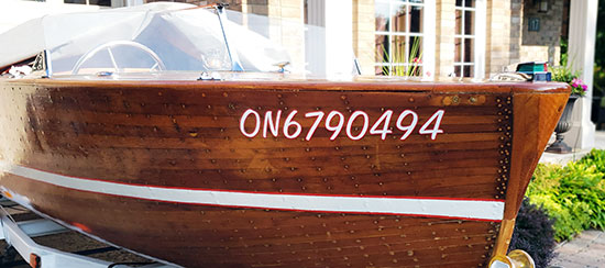 Custom Vinyl Boat Lettering Custom Vinyl Boat Lettering