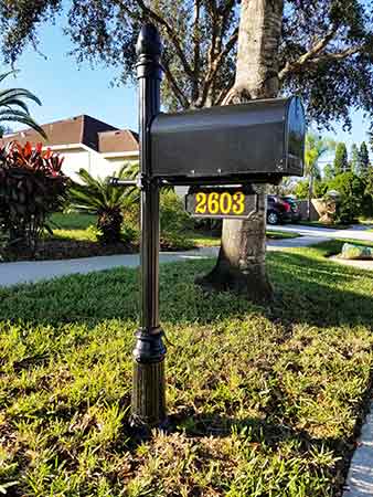 Mailbox Number Lettering Mailbox Number Lettering