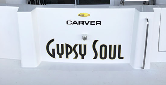 Custom Vinyl Boat Name Custom Vinyl Boat Name