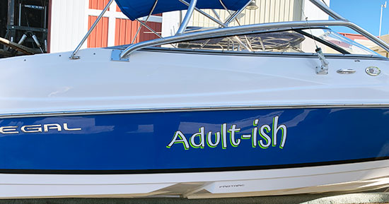 Cuatom Vinyl Boat Lettering Cuatom Vinyl Boat Lettering