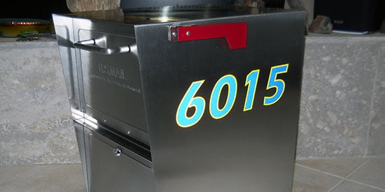 Custom Vinyl Mailbox Numbers Custom Vinyl Mailbox Numbers