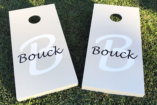 Custom Vinyl Lettering For Cornhole Boards Custom Vinyl Lettering For Cornhole Boards