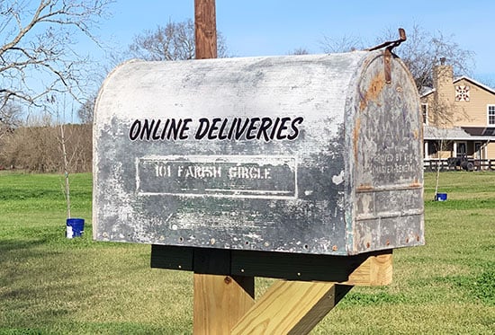 Custom Vinyl Mailbox Custom Vinyl Mailbox