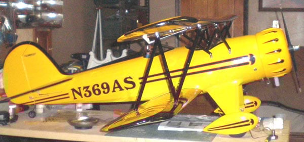 Custom Lettering on a model plane Custom Lettering on a model plane
