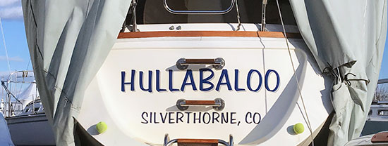 Custom Vinyl Boat Name Custom Vinyl Boat Name