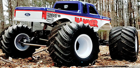 Custom Vinyl Decal For RC Truck Custom Vinyl Decal For RC Truck