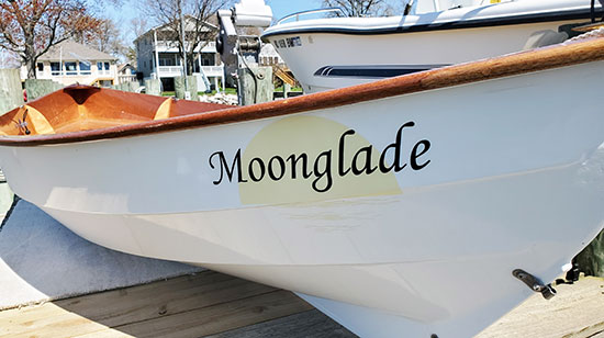 Custom Vinyl Boat Name Custom Vinyl Boat Name