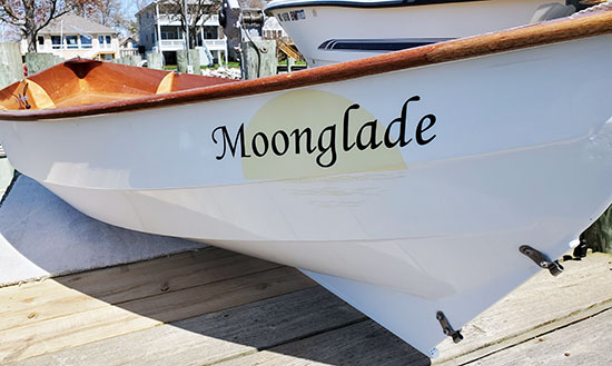 Custom Vinyl Boat Decal Custom Vinyl Boat Decal